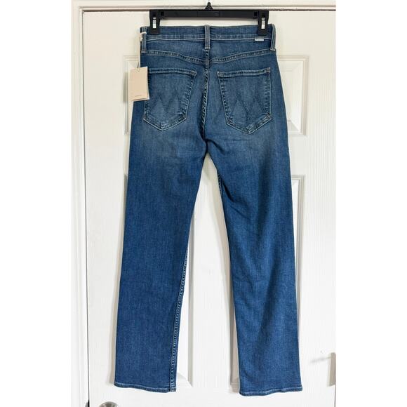 MOTHER THE MID RISE RIDER FLOOD JEANS RIGHT ON - Picture 8 of 10